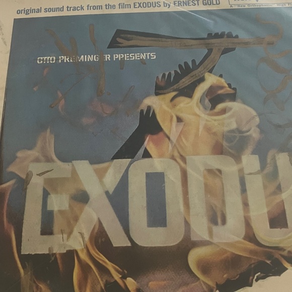 Exodus Soundtrack Vinyl Record - Picture 1 of 1
